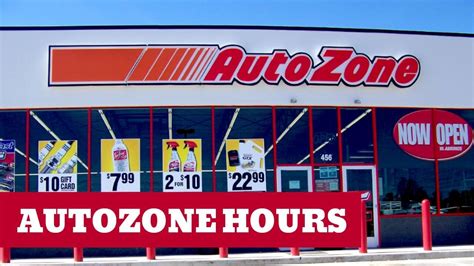 autozone time hours|auto zone hours near me.